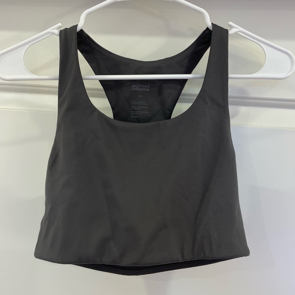 girlfriend collective sports bra matching set